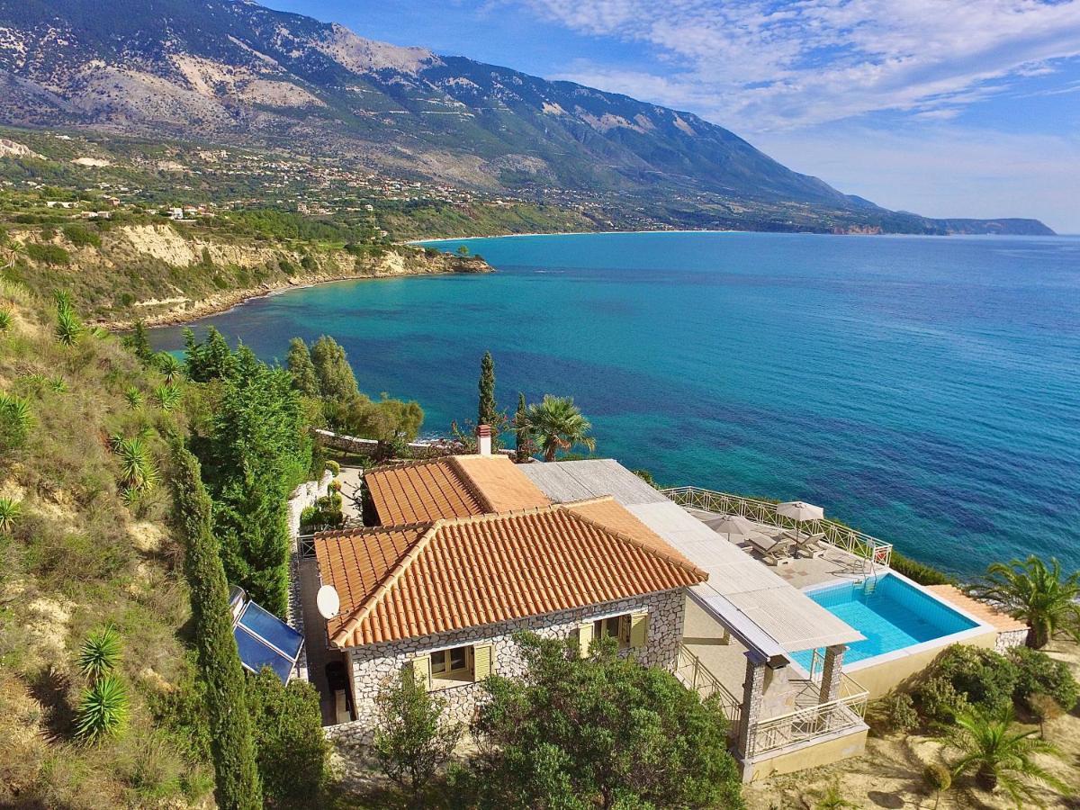 Stone Villa Kefaloniaprivatevillas Trapezaki  Exterior photo
