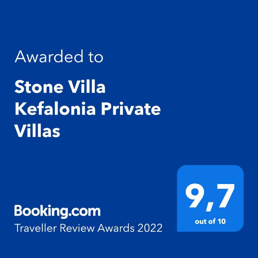 Stone Villa Kefaloniaprivatevillas Trapezaki  Exterior photo